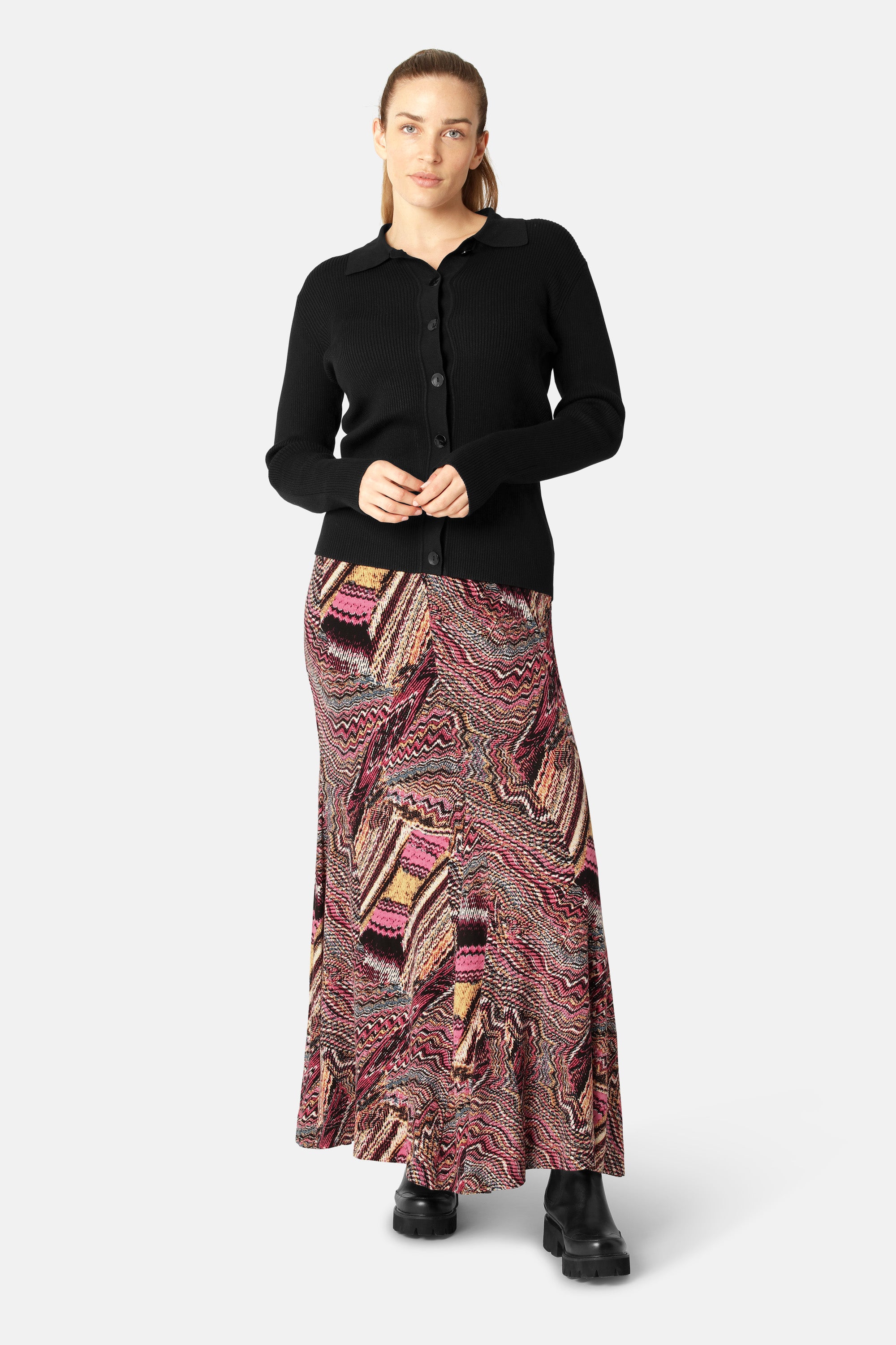 Ilse Jacobsen Hornbæk Womenswear Elisa Seashell Skirt Clothes 908 Rosy Pink